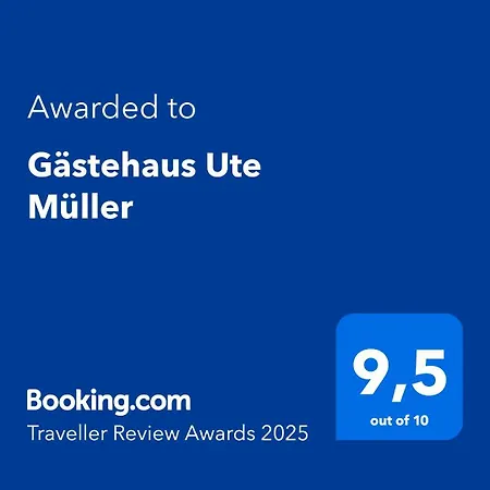 Апартаменты Gaestehaus Ute Mueller Wimbach